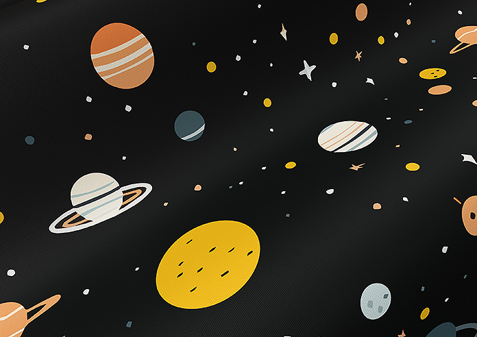 Space Explorer, Solar Flare - Twist&Fit Roller Blind - Image 4